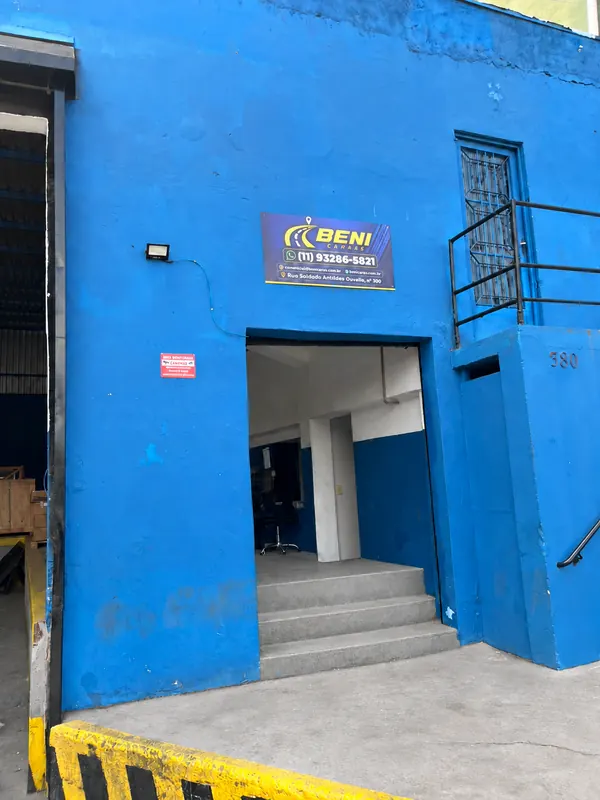 Entrada da sede da Beni Cargas no Parque Novo Mundo, em São Paulo